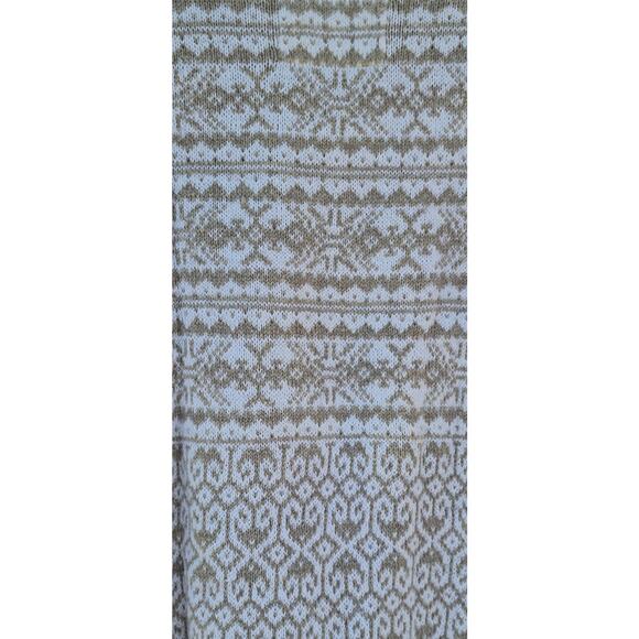 L.O.G.G. H&M Women's Cotton Viscose Angora Sweater Beige-Tan White Size S - Picture 13 of 14